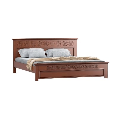 Picture of REGAL Florida Classic Wooden Bed BDH-371-3-1-20 (Double)-Without Through