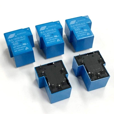 Picture of BANG Relay 12V SONGLE Relay DC-12V DC12V 30A 250VAC 6 Pin Coil SPDT Power Relay SRD-12VDC-SL-C PCB Mount T90 Power Relays Switches DC 12V Relay