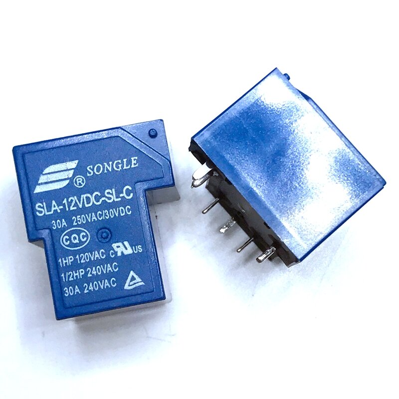 Picture of BANG Relay 12V SONGLE Relay DC-12V DC12V 30A 250VAC 6 Pin Coil SPDT Power Relay SRD-12VDC-SL-C PCB Mount T90 Power Relays Switches DC 12V Relay