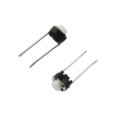 Picture of 10Pcs - 2 Pin Tactile Switch Round