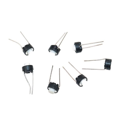 Picture of 10Pcs - 2 Pin Tactile Switch Round