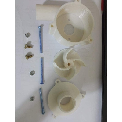 Picture of 775 Motor Pump 3D Printed Kit With Screws - Solar Panel - Multi-color