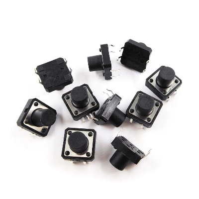 Picture of 12x12x9.5 mm Push Button Switch-10pcs