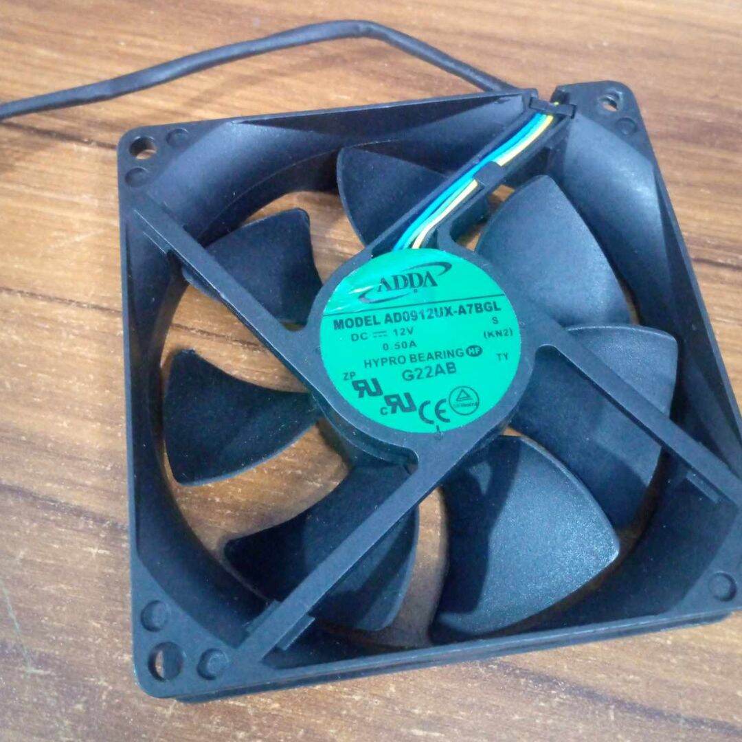 Picture of ADDA 4 Inch Cooling FAN 0.5A 12V90x25mm Fan  Heatsink Cooler Radiator Cooling Fan 12V DC Fan Heat Dissipation  Mini Fans With Cables
