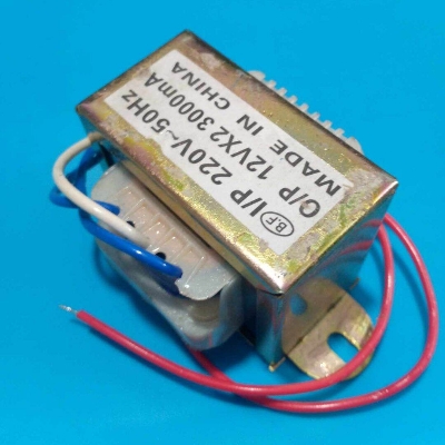 Picture of Chinese 3Amp 12V Transformer 12-0-12v 3Amp Input AC 220V 50Hz Output DC 12 Volt 3A Step Down Transformers For Power Supplies Electronic Project DIY Electrical Circuitry & Parts