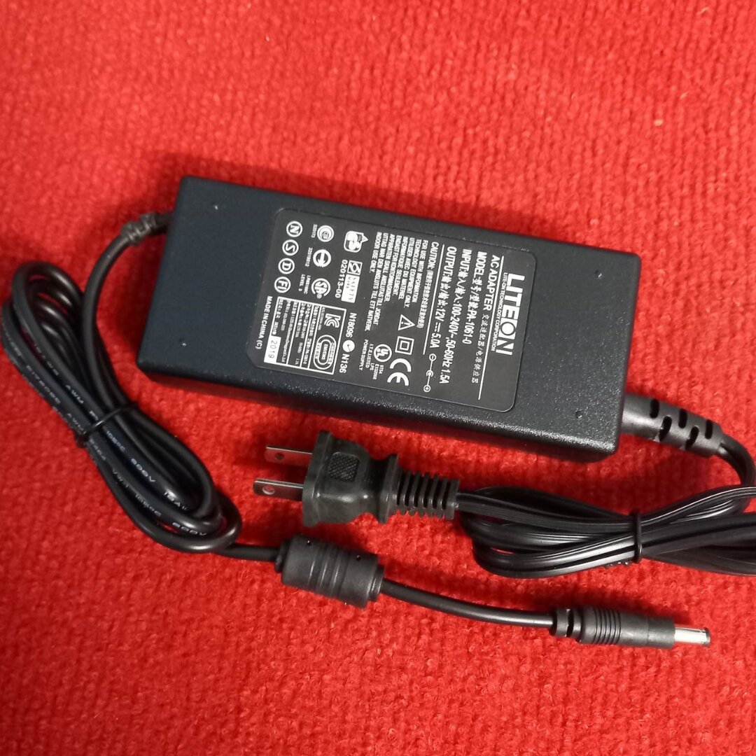 Picture of Best Quality AC 220V To DC 12V 5A 60W US Plug DC Motor Water Pumps Motorcycle Battery Batteries Charger Switching Power Supply Adapters