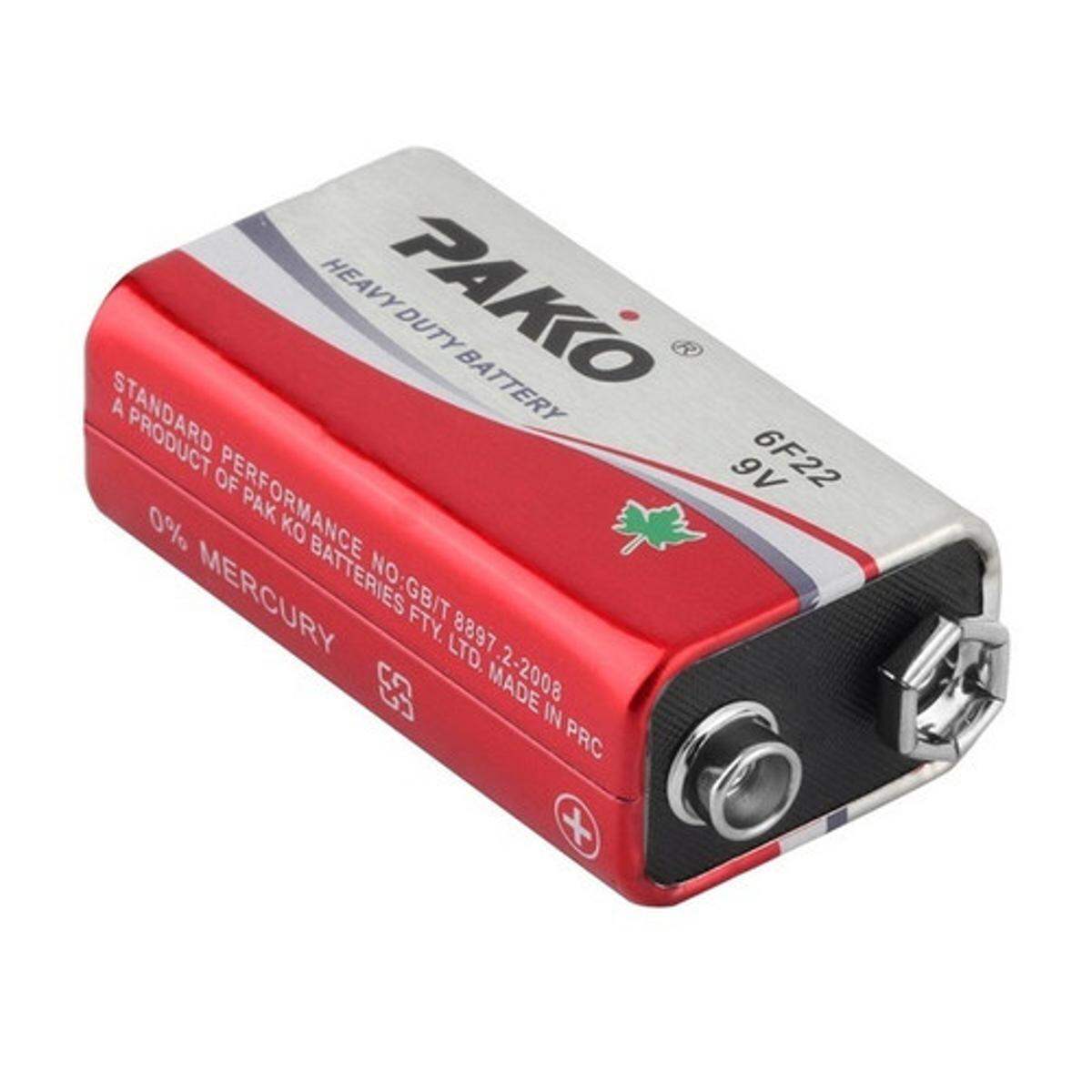 Picture of 9V Battery DC 9V Non-Rechargeable Batteries 6F22 For Toy Car Electronics Device Multimeter Multi Meter Battery Electronics Projects DIY