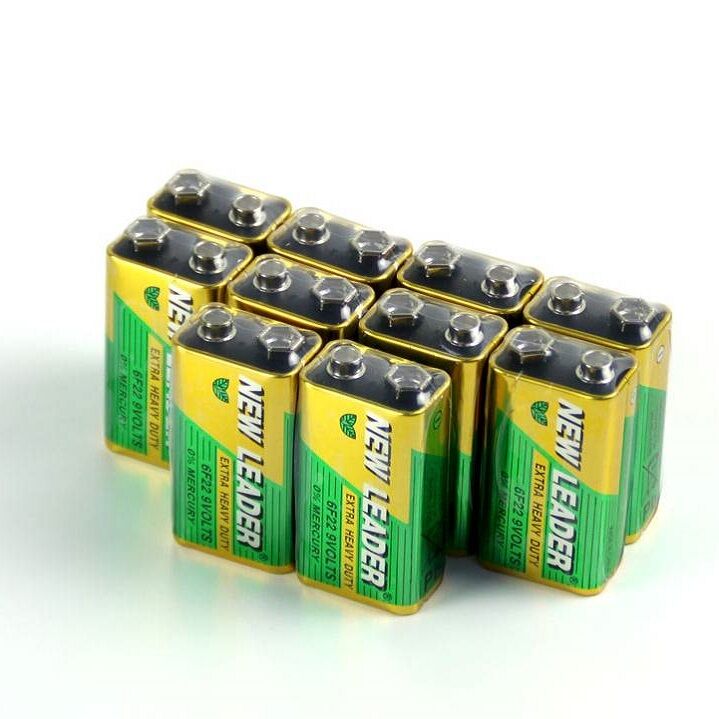 Picture of 9V Battery DC 9V Non-Rechargeable Batteries 6F22 For Toy Car Electronics Device Multimeter Multi Meter Battery Electronics Projects DIY