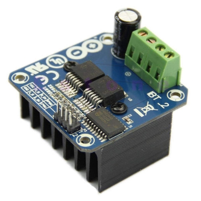 Picture of BTS7960 BTS-7960 7960 Motor Drive Module DC 6V To 27V 43A Large Current H-Bridge Motor Drivers For Arduino Electric Smart Car Electronics Circuitry & Parts 