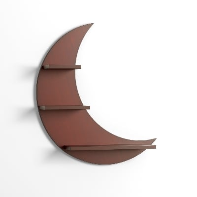 Picture of REGAL WALL SHELF- MOON Craft Items-HDC-372