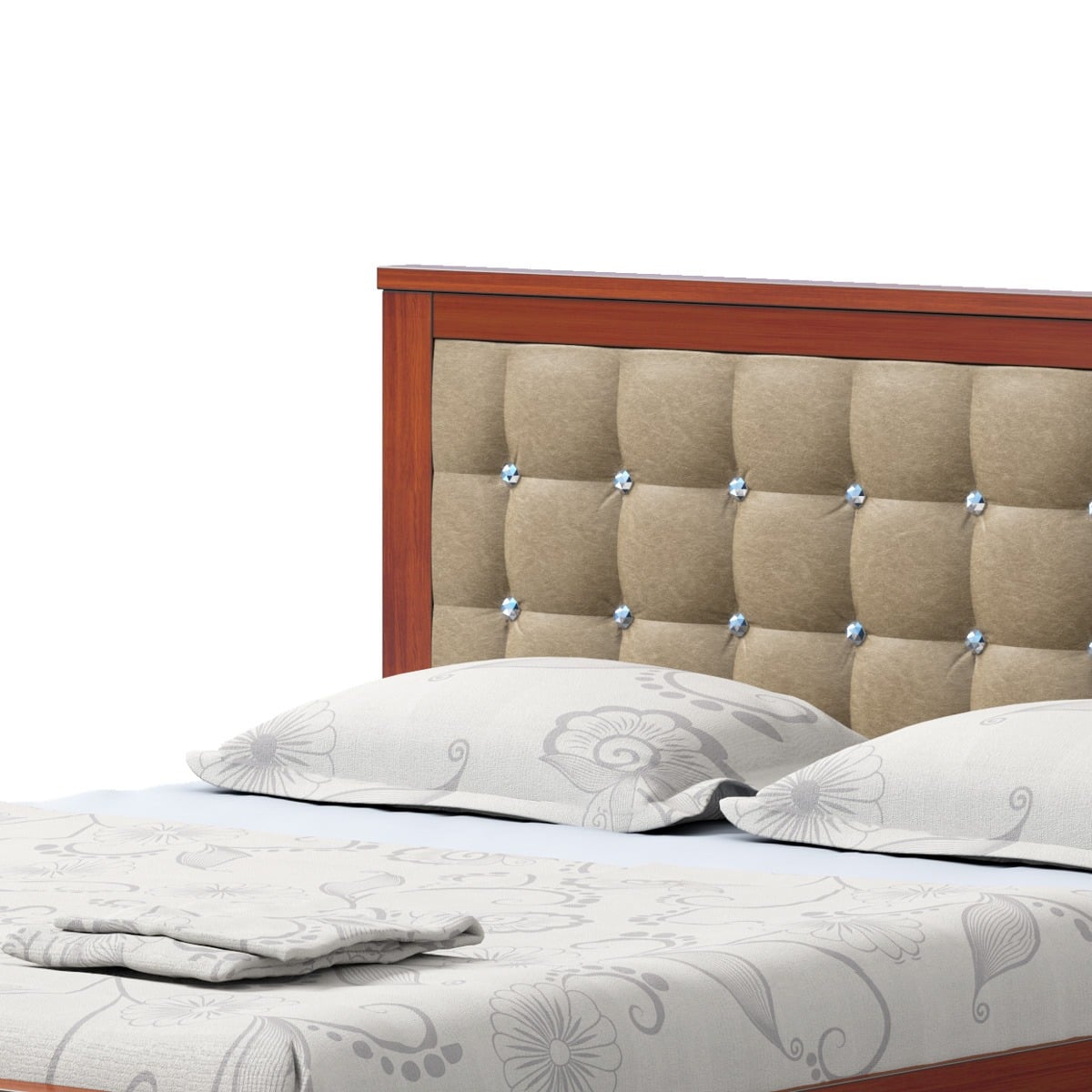 Picture of REGAL Wooden Bed- Imperiala BDH-382-3-1-20 (King)