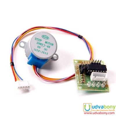 Picture of DC 5V Stepper Motor +ULN2003 Driver Test Module Board 28BYJ-48 For Arduino KIT