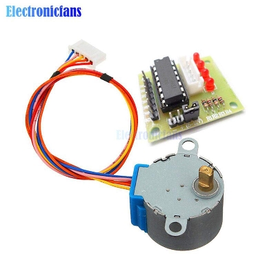 Picture of DC 12V Stepper Motor +ULN2003 Driver Test Module Board 28BYJ-48 For Arduino KIT
