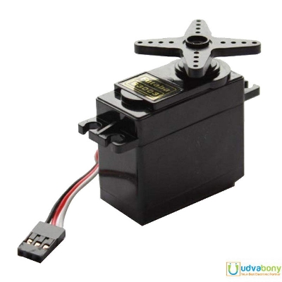 Picture of Large Tor-que Fut-aba S3003 DC 4.8v 6v Metal Gear Servo Motor 180 Deg-ree Rotation Standard Quality S 3003 For Electronics Project Arduino DIY Electrical Circuitry & Parts