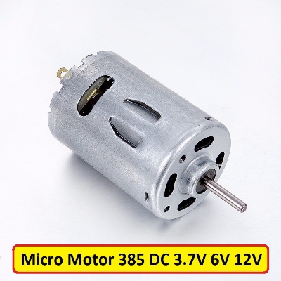 Picture of Micro Motor 385 DC 3V 6V 12V For RC Toy Car Boat Electric Motor Bicycle Cordless Drill Vacuum Cleaner Household Hair Dryer Electric Tools