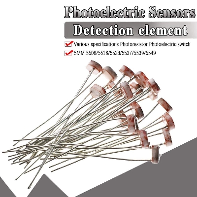 Picture of 5mm Light Dependent Resistor-(LDR)- 10Pcs