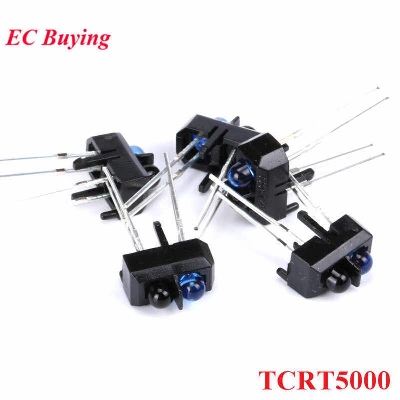 Picture of 3Pcs- TCRT5000 TCRT 5000 Infrared Sensor Switch Line Track Sensor DC 3.3-5V IR Reflective Line Tracking Sensor Obstacle Avoidance Photoelectric Switches IR Barrier Following Sensor Electronics Circuitry & Parts