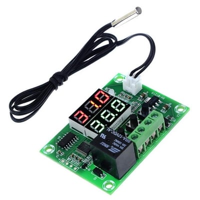 Picture of W1219 Thermostat Temperature Controller Switch Module Dual LED Digital Display