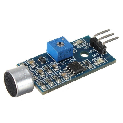 Picture of Cn07 Cn-07 Microphone Sound Sensor Module Dc 3.3V 5V Voice Sensor Hi-Gh Sensitivity Sound Detection Whistle Module Analog Sound Recognition Sensor Intelligent Vehicle Sensor Clap Lights On Sensor - Power Bank Circuit