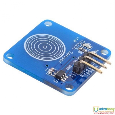 Picture of BLUE TTP223B TTP-223B 223 Capacitive Touch Switches Capacitive Touch Sensor Module DC 2V 5.5V Low Power Consumption Touch Sensor Switch Digital Capacitive Dimmer Switch Module