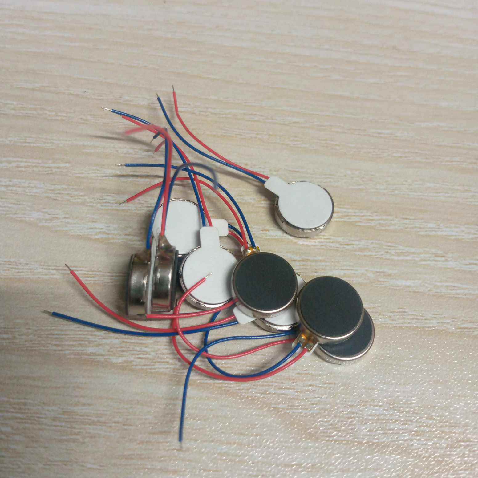 Picture of Vibration Motor COIN TYPE DC 3V 90mA 1034 12000 RPM Flat Coin Button Type Micro Linear Resonant Actuator With Strong Acceleration DC Vibrating Motor Electrical Circuitry & Parts - dc motor