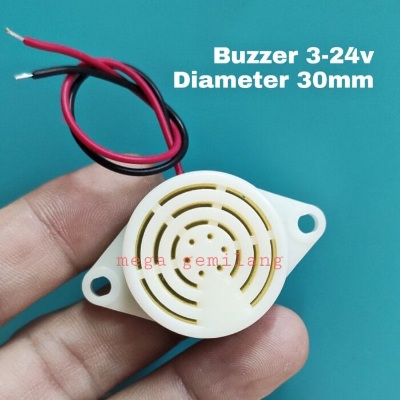 Picture of Best Quality SFM-27 3-24V Piezo Active Buzzer Alarm BEEP Tone