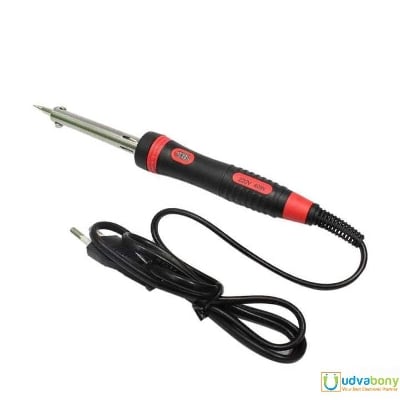 Picture of BLACK & RED Electric Soldering Iron AC 220V 60W Electric Soldering Iron Constant Temperature Soldering Welding Pen Handle Tatal With Indicator Light Lightweight Hot Soldering Iron