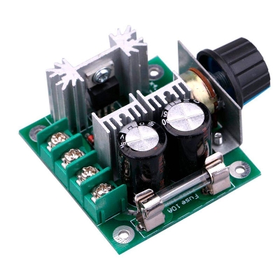 Picture of PWM 12-40V DC Motor Speed ​​Controller Regulator DC 12V-40V 10A PWM DC Motor Adjustable Speed ​​Control CVT Switches