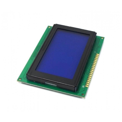 Picture of LCD12864 12864 Full Graphics LCD Display Monitor 12864 128×64 5V Character Blue Backlight Screen LCD 12864 IIC I2C For Arduino LCD Display Electronics Circuitry & Parts