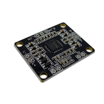 Picture of BLACK PAM8610 PAM8610 8610 12V Mini 10W+10W 2 Channel DC 12V Stereo Audio Power Amplifiers Circuit Module 10W Power Dual Channels 2x10W Digital Power Audio Amplifiers