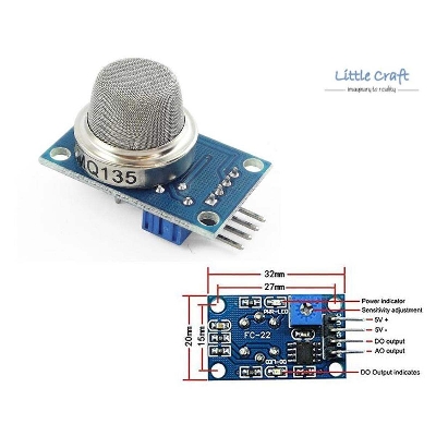 Picture of MQ-135 MQ135 Gas Sensor Module For Arduino DIY Electrical Circuitry & Parts
