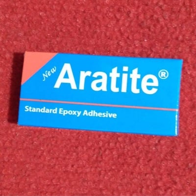Picture of Aratite Standard Epoxy Adhesive 13gm Standard Aratite Epoxy Glue Use For Plastic Rubber Ceramic Wood Glass Metal Concrete