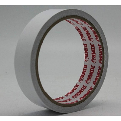 Picture of 1" Inch Tissue Gum Tape Both Sided 20mm Width 1″ Inch Length 10 Meter Double Side Gum Adhesive Tape Both Side Strong Acrylic Glue Tape DIY Arts Crafts Scrapbook - Gold