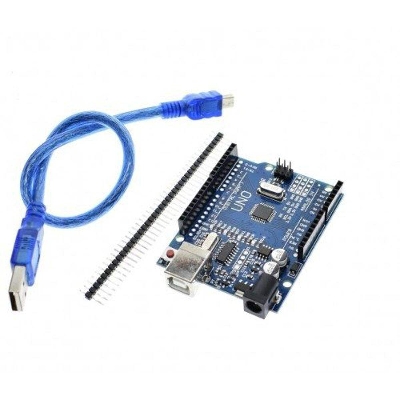 Picture of Best Quality Arduino Uno R3 Development Board SMD Chip Version Microcontroller Based On ATmega328 With USB Cable For Arduino
