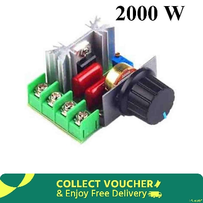 Picture of AC 220V 2000W SCR Voltage Regulator & Motor Speed Controller