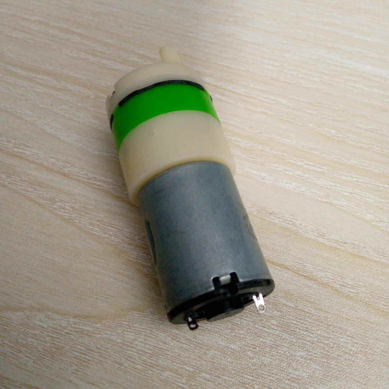 Picture of DUAL Pipes 370 Micro AIR Pumps DC 3V 6V 370 Portable Diaphragm Flow Vacuum Pump Air Compressors Oxygen Pump Fish Tank Folding Motor Air Exhaust Pipes