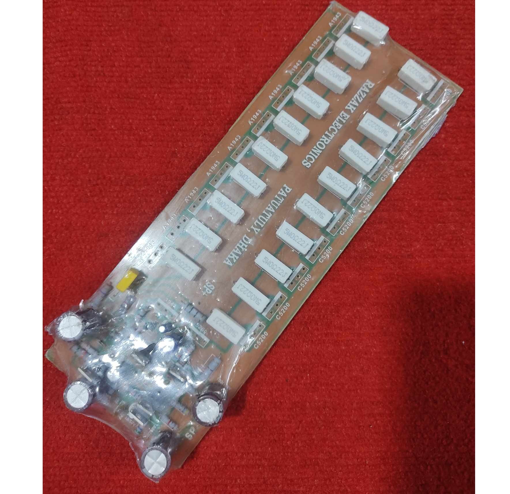 Picture of 20 Transistor Amplifier Circuit Board For 5200 & 1943 IC Mono 20 Transistor Amplifiers Board IC (Not Included) 20 Transistor Circuit 20 Transistor Board 20 Transistor Amplifier Circuit For 5200 1943 IC