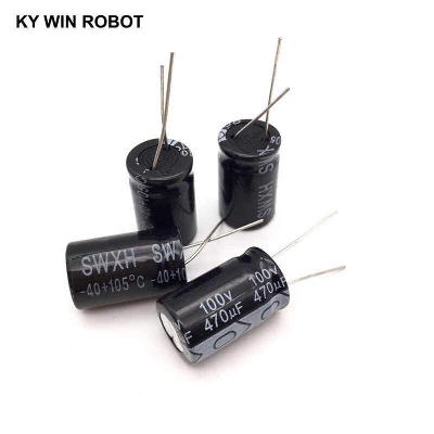 Picture of Radial 470Uf Electrolytic Capacitor 100V-5Pcs - Power Bank Circuit