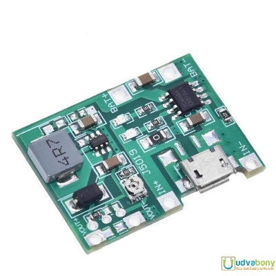 Picture of Lithium Li-ion 18650 3.7V 4.2V Battery Charger Board DC-DC Step Up Boost Module Integrated Circuits