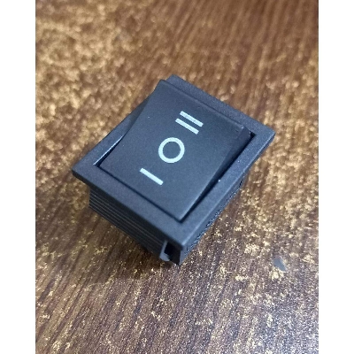 Picture of KCD4 Rocker Switch 6 Pin AC 250V 16A On-Off-On