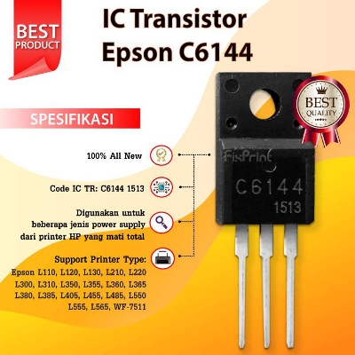 Picture of C6144 6144 Transistor For Ep-son L110 L210 Logic Card Electrical Circuitry & Parts