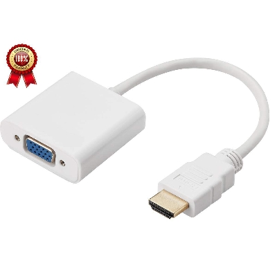 Picture of HDMI To VGA Adapter Male To Female HDMI VGA Converter Adapters 1080P Digital To Analog Video Audio For PC Laptop Tablet