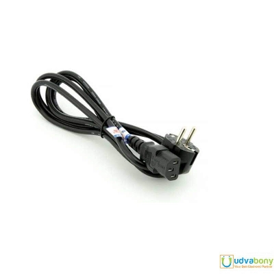 Picture of Power Cable AC 220v 2 Pin 1.5M Length Power Cord Cable For Notebook Computer Desktop PC LCD Monitor Laptop Printer Cooker Kettle Power Supply Power Cable Cord