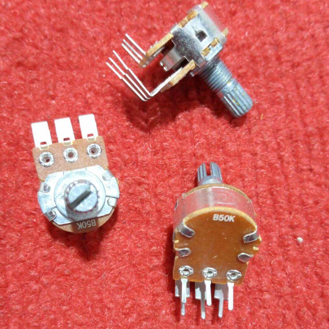 Picture of Nifty Niche - Superb Quality - Panel Mount 50K Ohm Double Linear Potentiometer-2Pcs - Tools, DIY & Outdoor - Express Yourelf