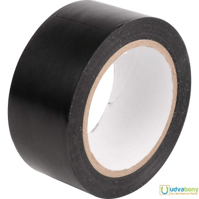 Picture of PVC Tape 2 Inch BLACK Bangladeshi Electrical PVC Insulating Tape Width 2 Inch 50mm 5M Length PVC Insulation Tape For Insulating Reinforcing Cables