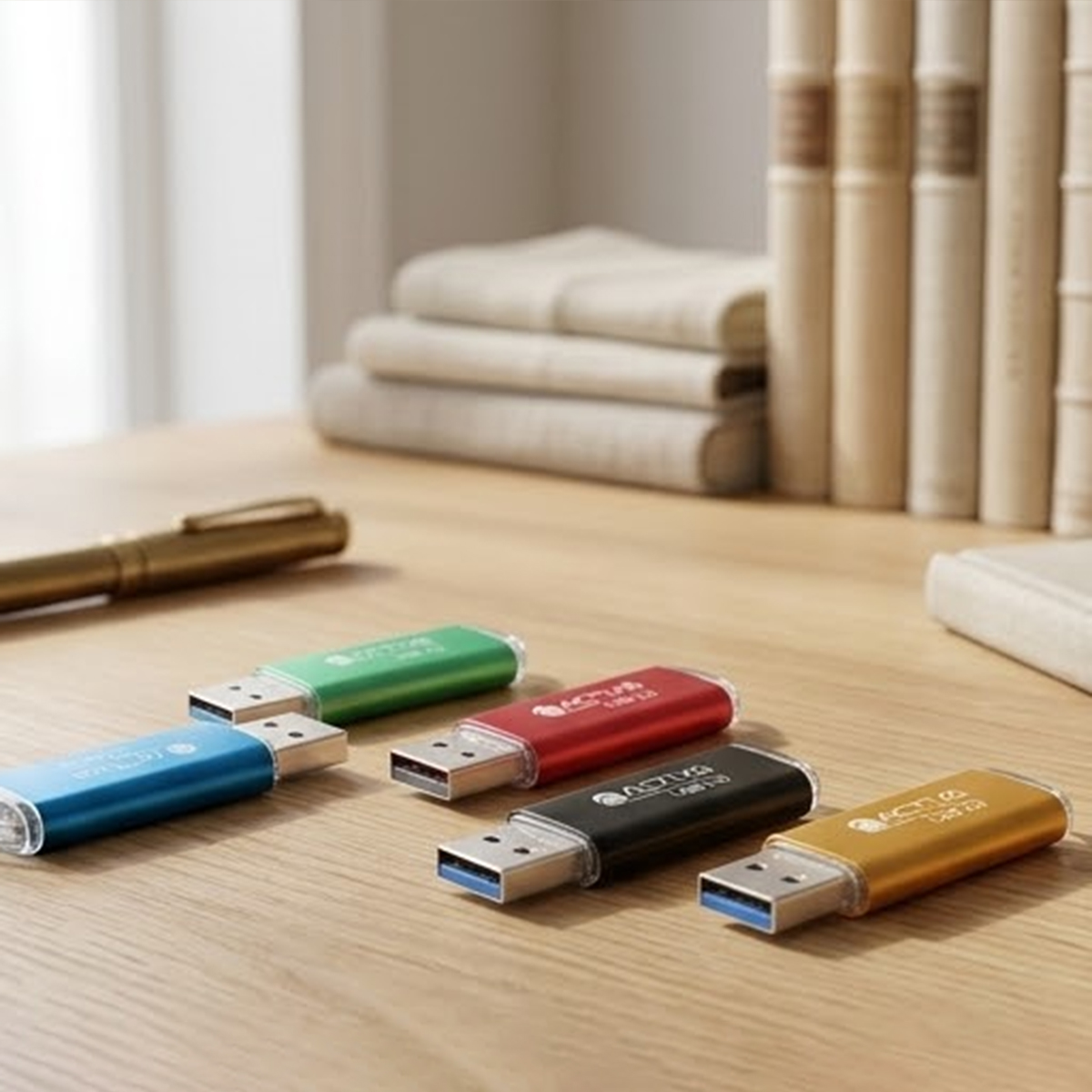 Picture of Mini SD Memory Card Reader Metal Body USB Type Computer Laptop