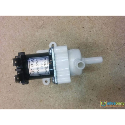 Picture of Feed Valve 24V Solenoid Water Valves 1/4″ Inch Diameter DC 24V 1/4″ Inlet Feed Water Solenoid Valve N/C Normally Closed Electric Solenoid Water Valve Electromagnetic Valve