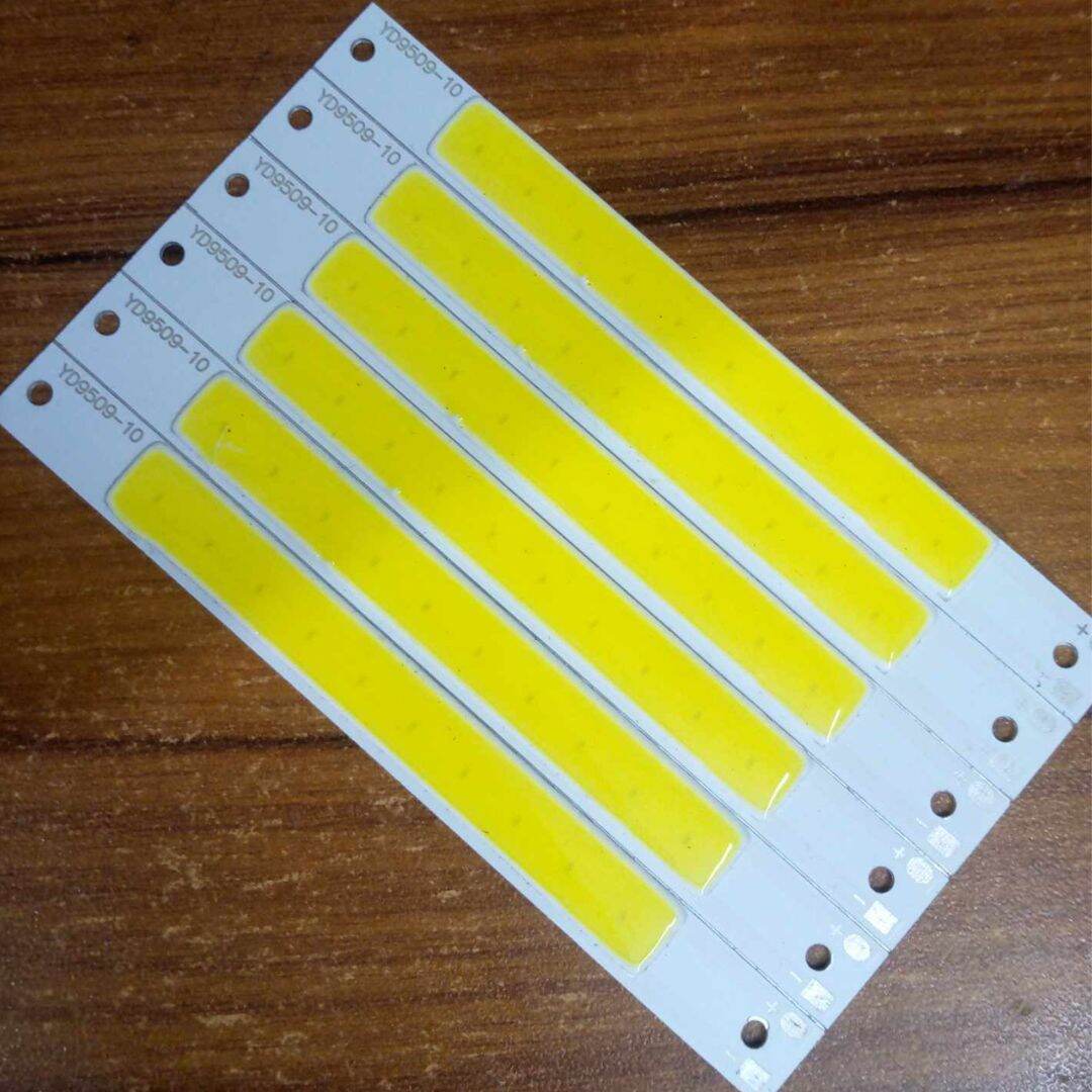 Picture of YD9509 WHITE Color 5W Mini LED DC 3V 3.7V White LED SMD Strip COB Bead Chip For Bulb Light Lamp 3.7V LED Light COB Light 3.7V White LED Light