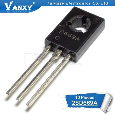 Picture of 2SD669A Bipolar Transistor Pack of 5