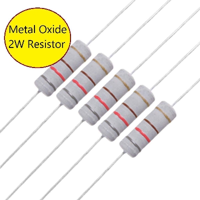Picture of 10Pcs- Resistor 10 Ohm 2W 5% Metal Oxide Resistor High Quality
